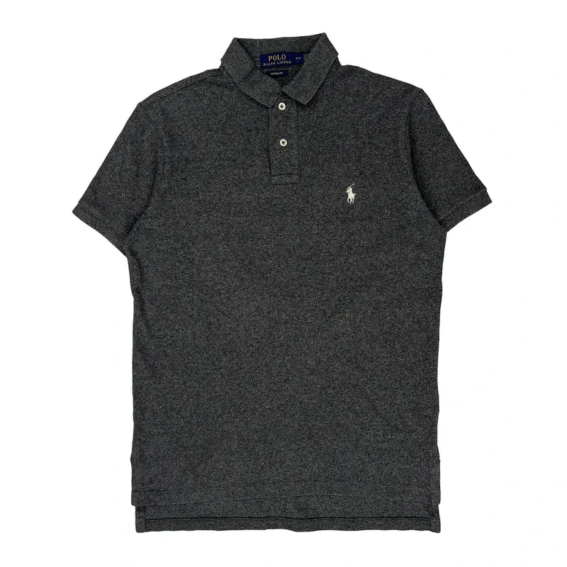 Polo By Ralph Lauren Polo Shirt - Medium Grey Cotton
