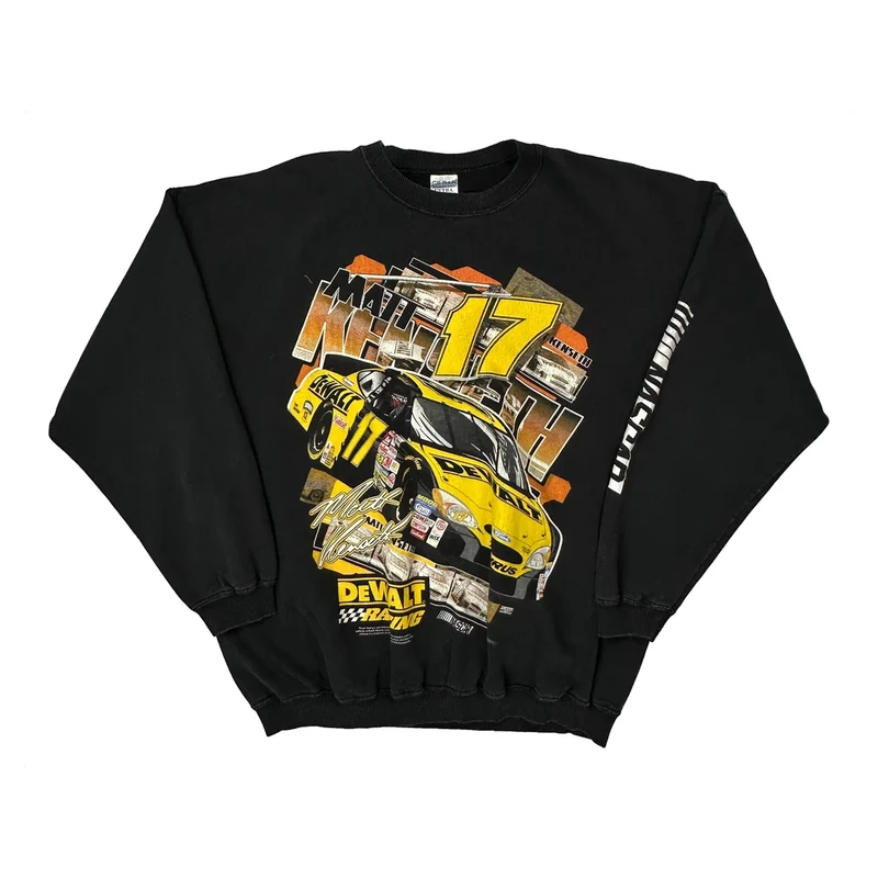Dewalt Racing Gildan Nascar Sweatshirt - XL Black Cotton Blend