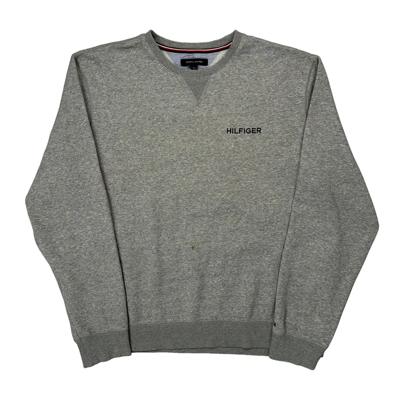 Tommy Hilfiger Sweatshirt - XL Grey Cotton