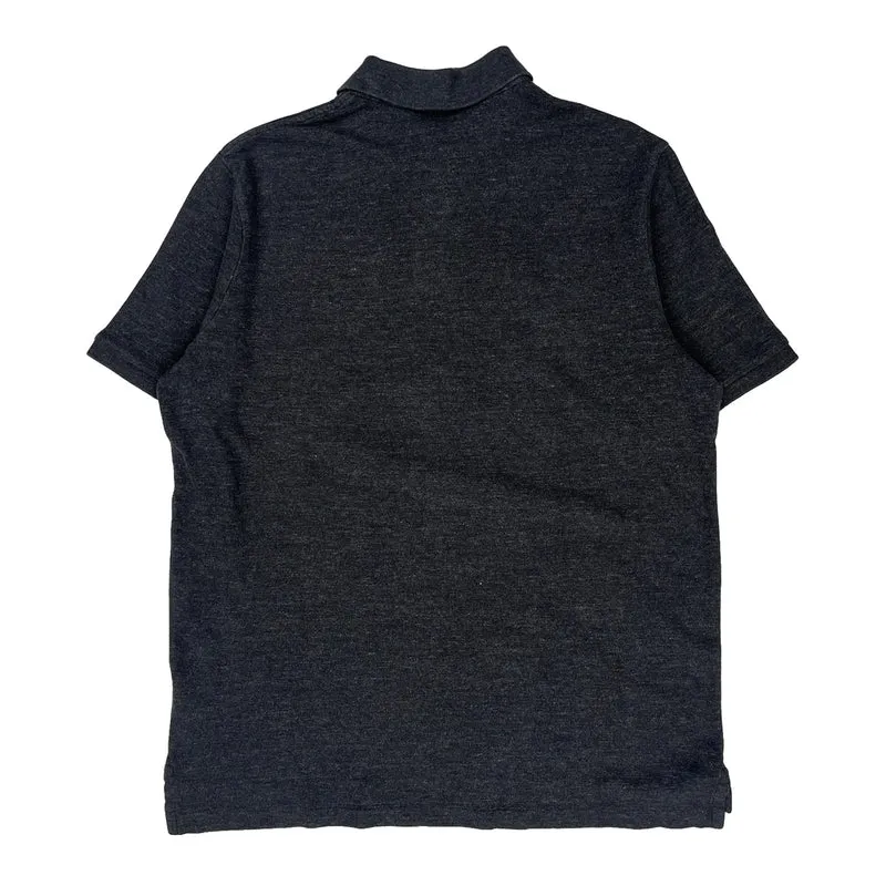 Polo By Ralph Lauren Polo Shirt - Large Grey Cotton