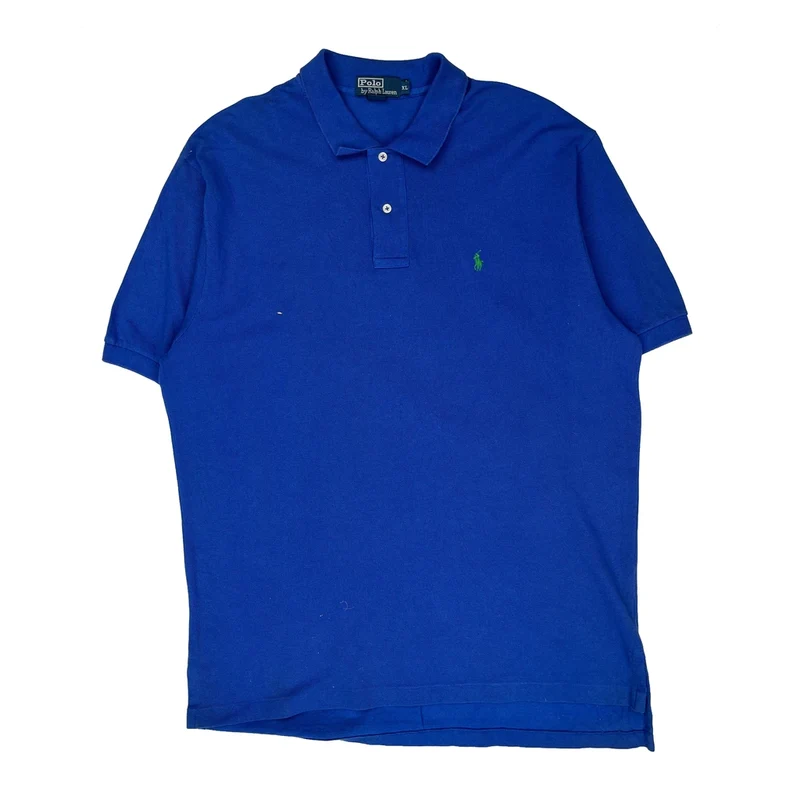 Polo By Ralph Lauren Polo Shirt - XL Blue Cotton