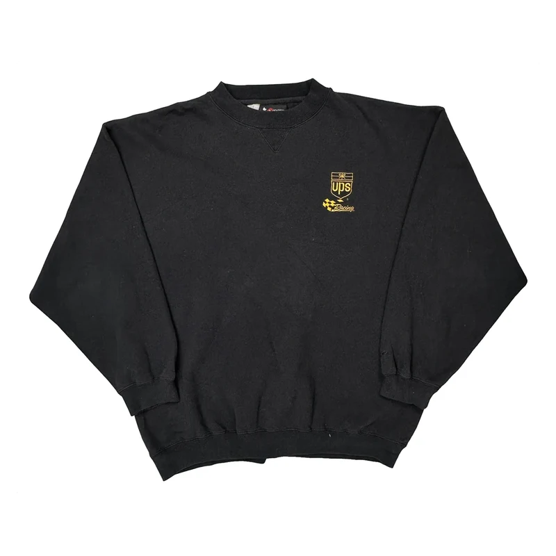 Ups Racing Chase Authentics Graphic Sweatshirt - XL Black Polyester Blend