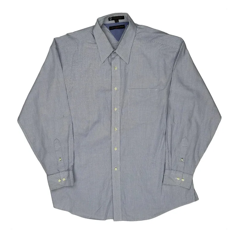 Tommy Hilfiger Checked Shirt - XL Blue Cotton
