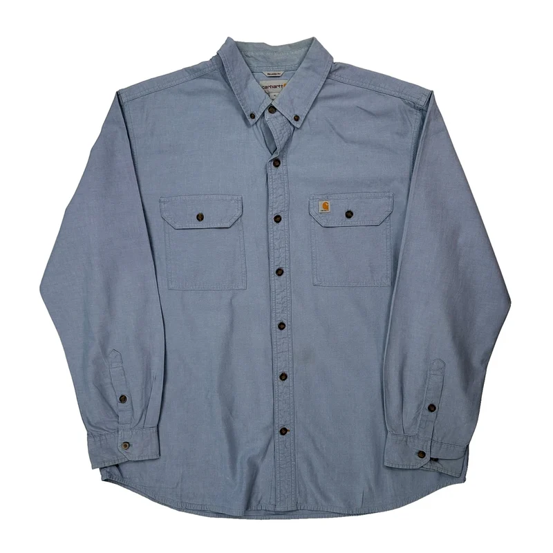 Carhartt Shirt - XL Blue Cotton