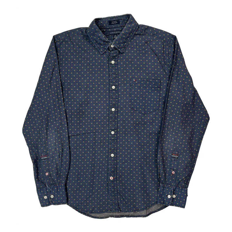 Tommy Hilfiger Shirt - Medium Blue Cotton