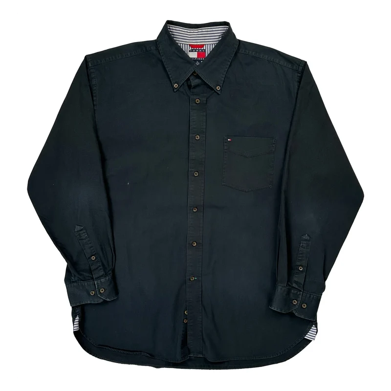 Tommy Hilfiger Shirt - XL Black Cotton