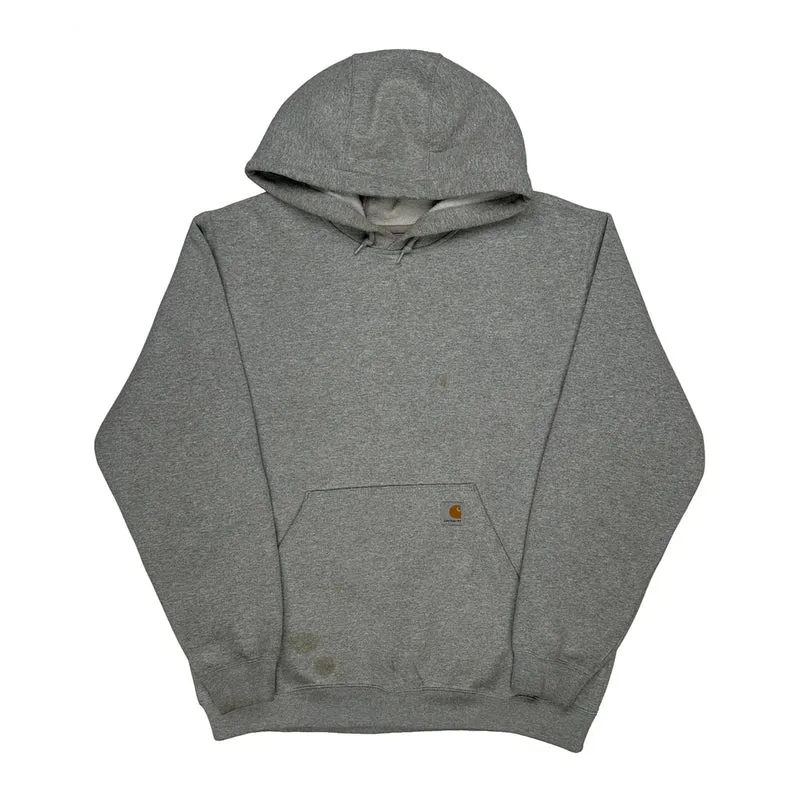 Carhartt Hoodie - Large Grey Cotton