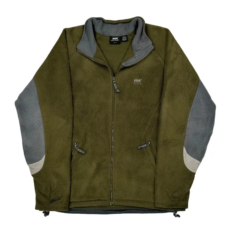 Helly Hansen Fleece Jacket - Medium Green Polyester