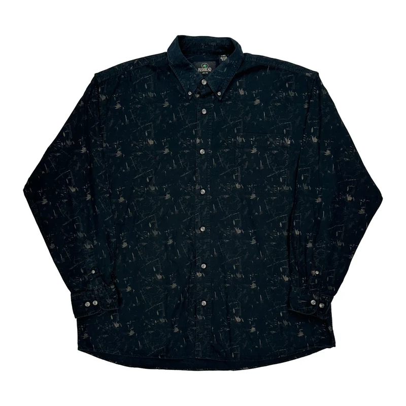 Red Head Graphic Shirt - XL Black Cotton
