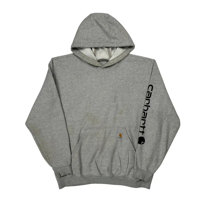 Carhartt Hoodie - XL Grey Cotton