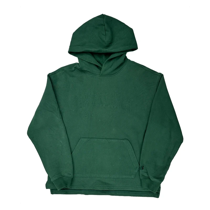 New Balance Hoodie - XS Green Cotton