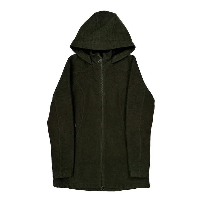 Marmot Fleece Jacket - Small Green Polyester