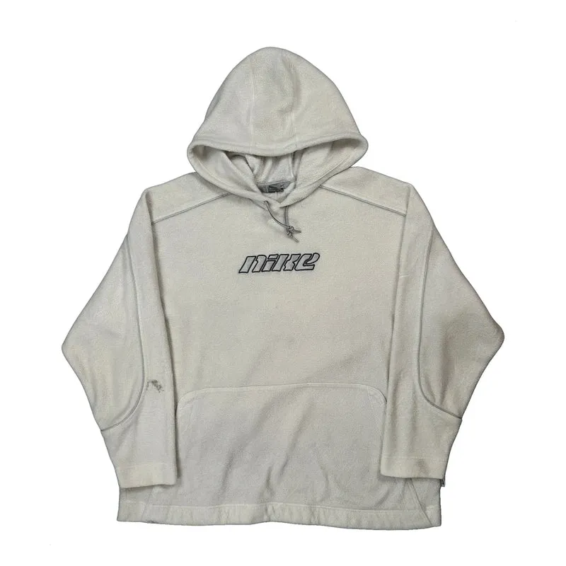Nike Fleece - 2XL White Cotton