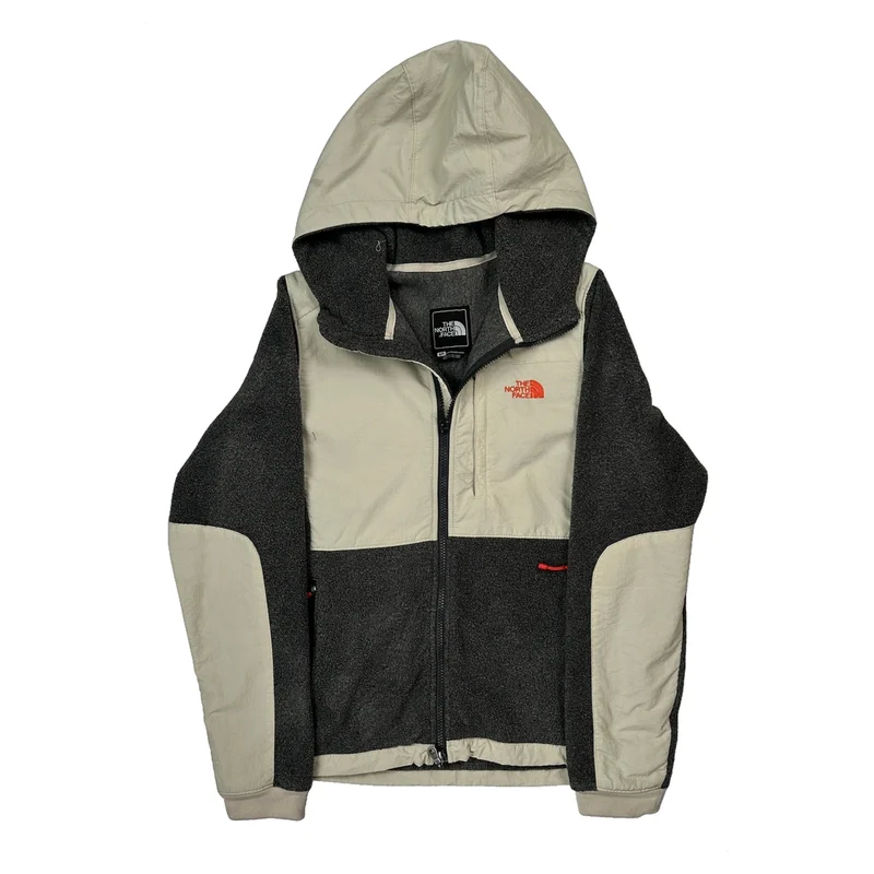 The North Face Denali Fleece Jacket - Small Beige Polyester