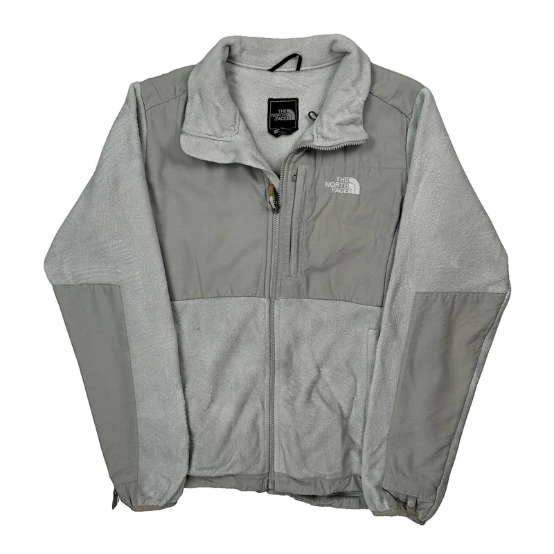 The North Face Denali Fleece Jacket - Large Grey Polyester