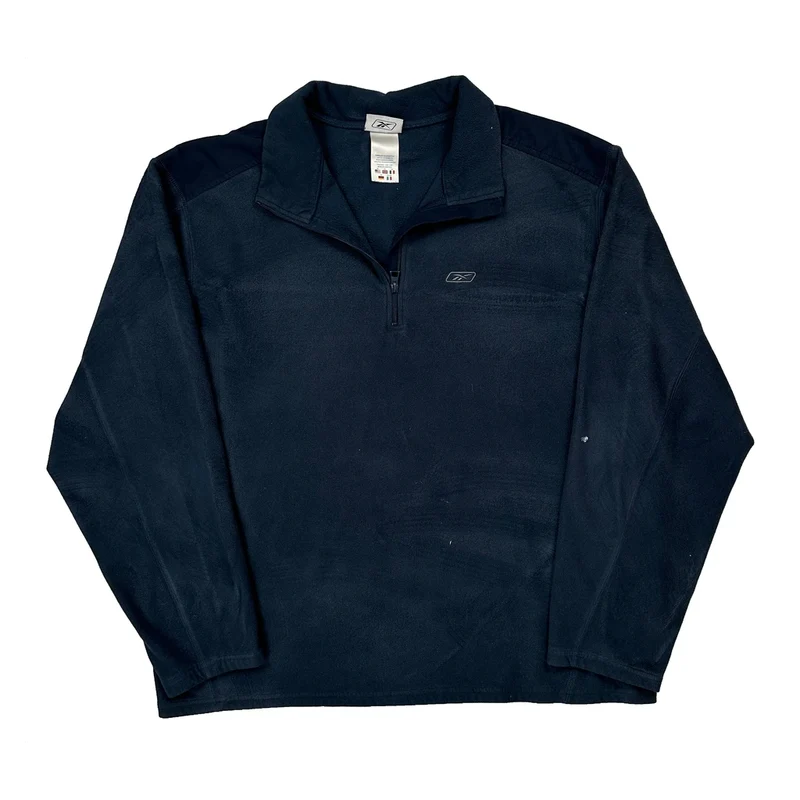 Reebok Fleece - 2XL Navy Polyester