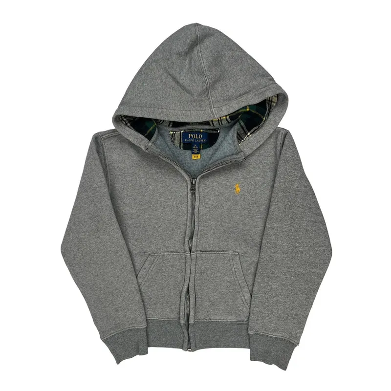 Age 10-12 Polo By Ralph Lauren Hoodie - Medium Gray Cotton