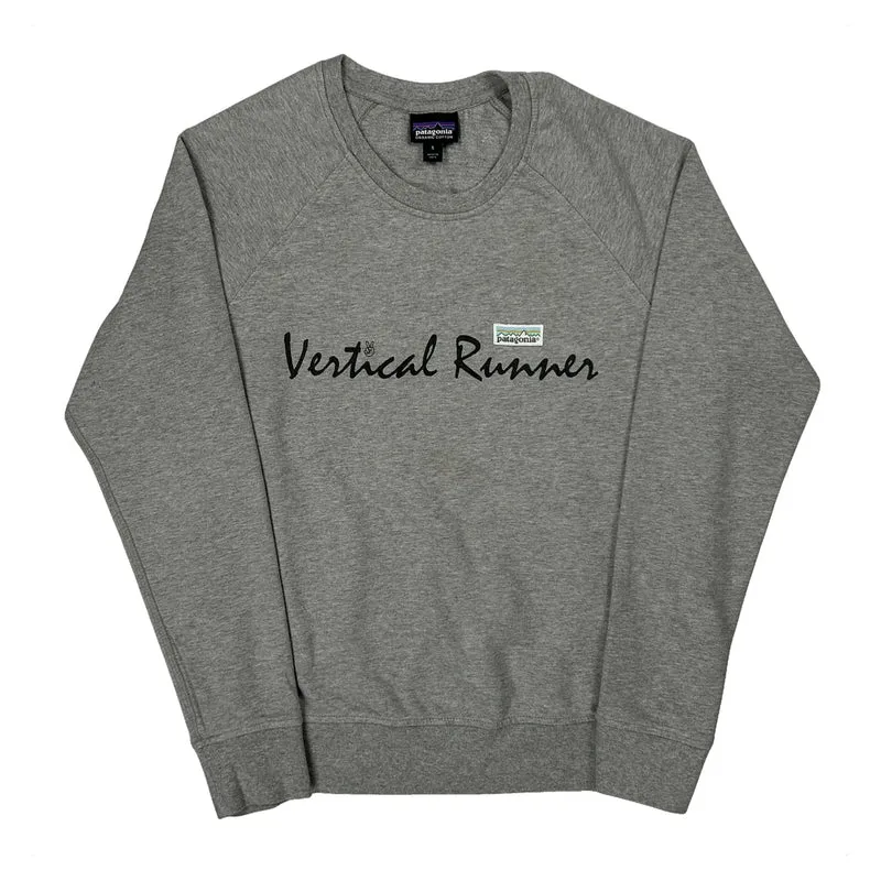 Vertical Runner Patagonia Top - Small Grey Cotton