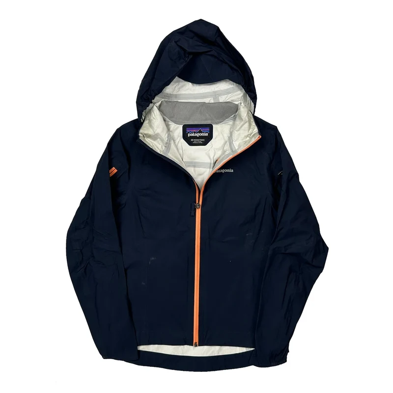 Patagonia Waterproof Jacket - XS Navy Nylon