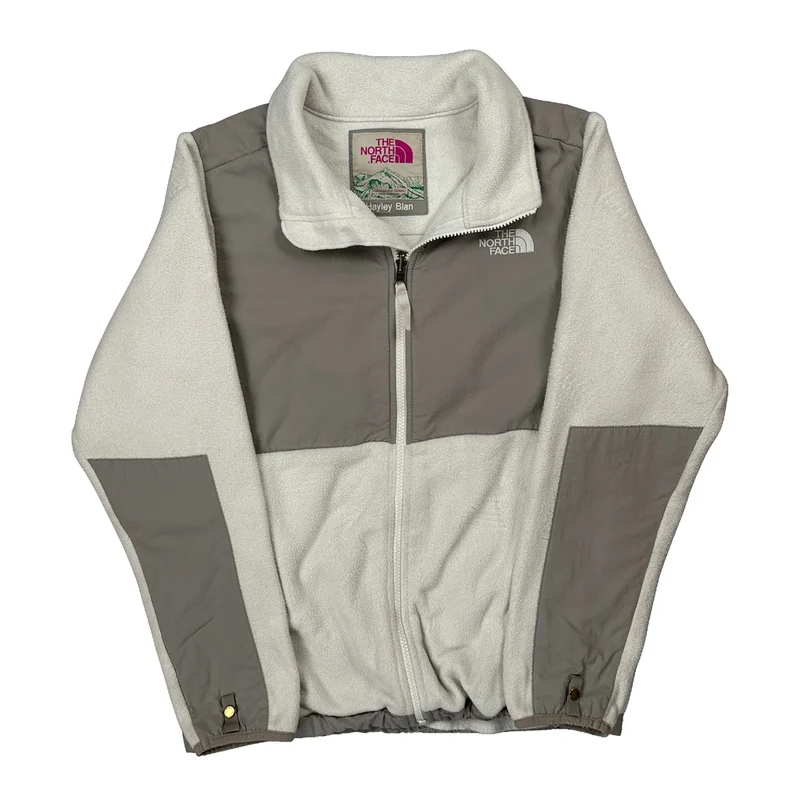 The North Face Denali Fleece Jacket - Large Grey Polyester