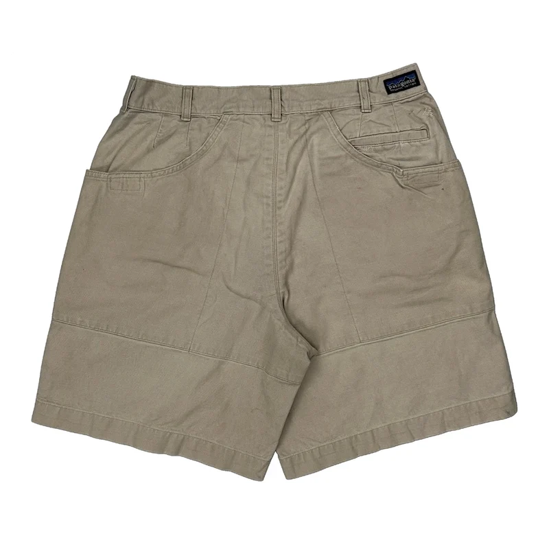 Eddie Bauer Swing Pocket Shorts - 30W 8L Beige Cotton