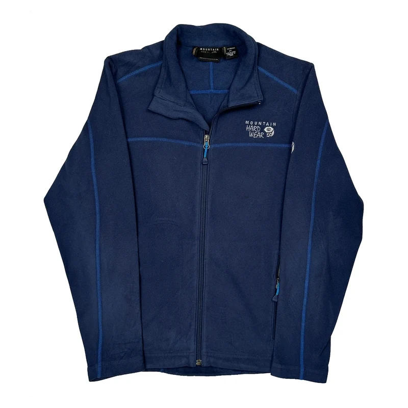 Mountain Hard Wear Fleece Jacket - Small Blue Polyester