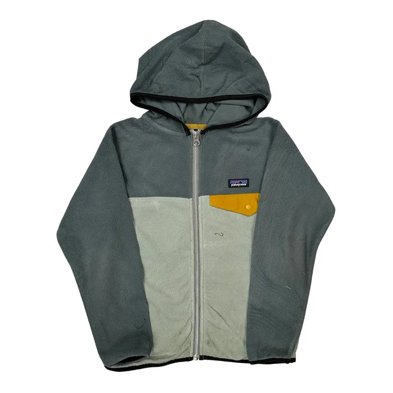 Age 7-8 Patagonia Hoodie - Small Gray Polyester