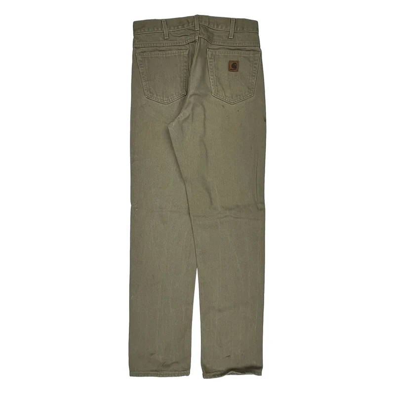 Carhartt B161 Tan Pants - 32W 36L Beige Cotton