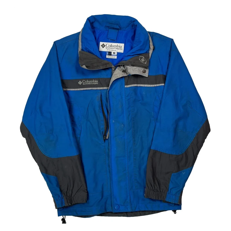 Columbia Ski Jacket - Small Blue Nylon