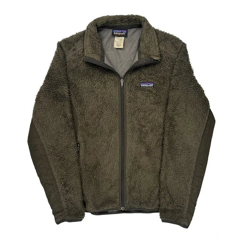 Patagonia Synchilla Fleece Jacket - Medium Brown Polyester