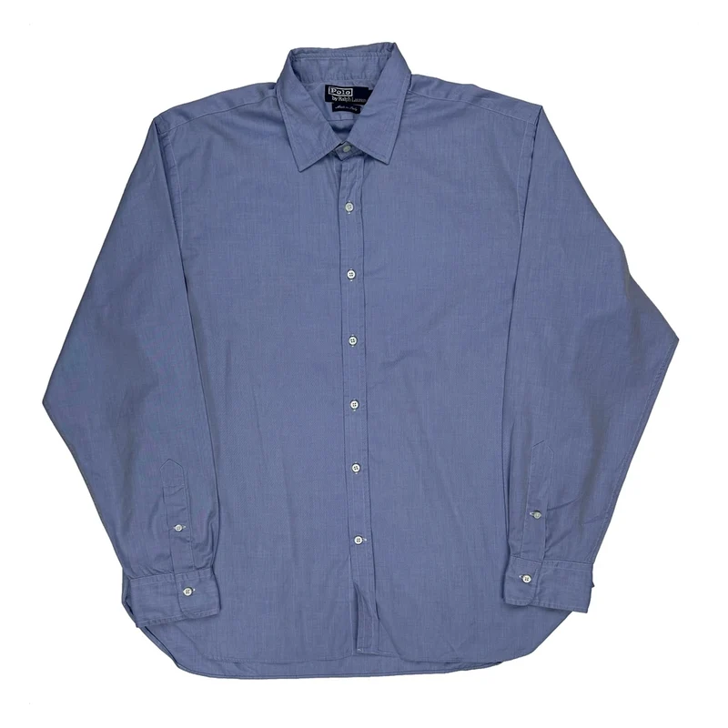 Polo By Ralph Lauren Shirt - XL Blue Cotton