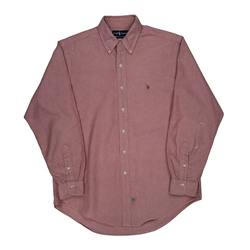 Ralph Lauren Shirt - Large Red Cotton