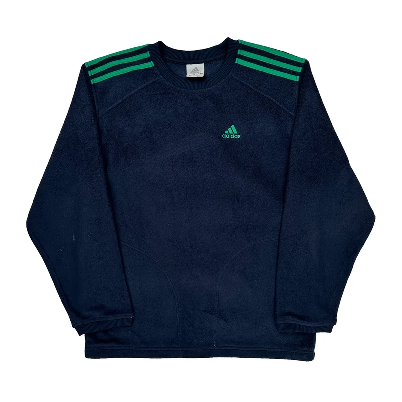 Adidas Fleece - Small Navy Polyester