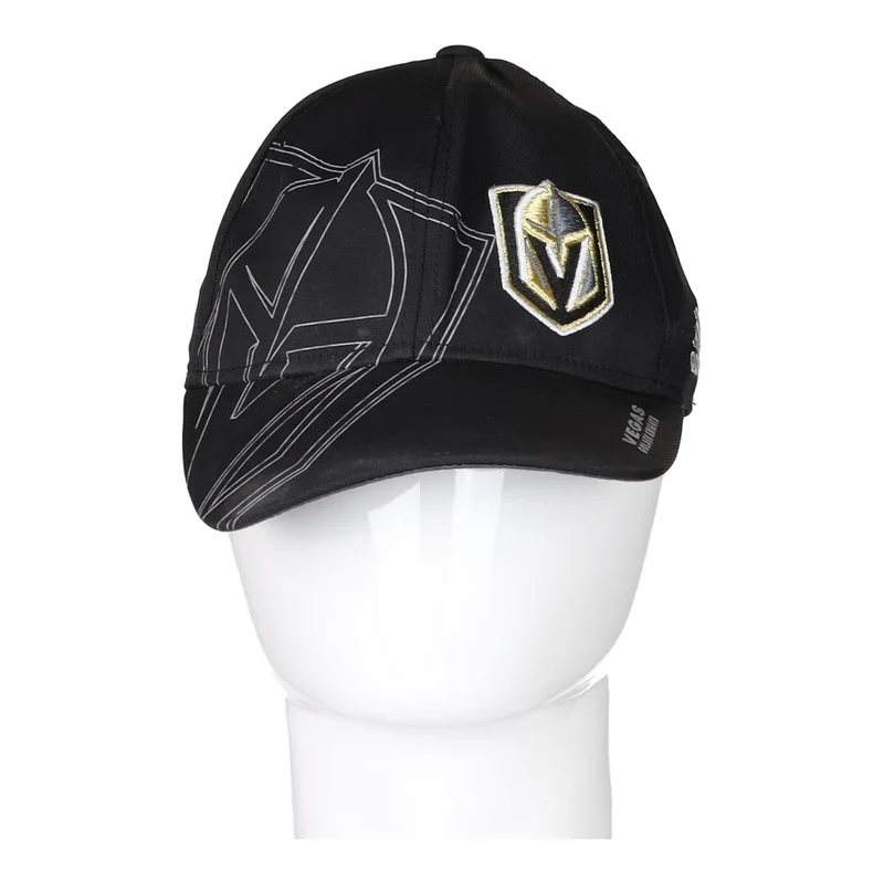 Vegas Golden Knights Adidas NHL Cap - No Size Black Polyester Blend