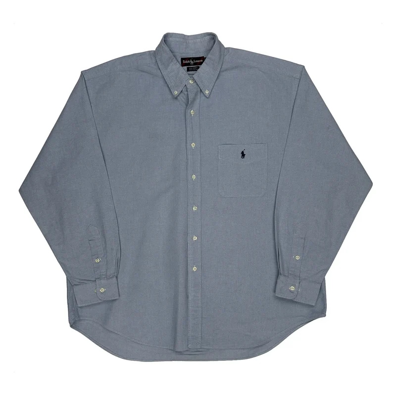 Ralph Lauren Shirt - XL Blue Cotton