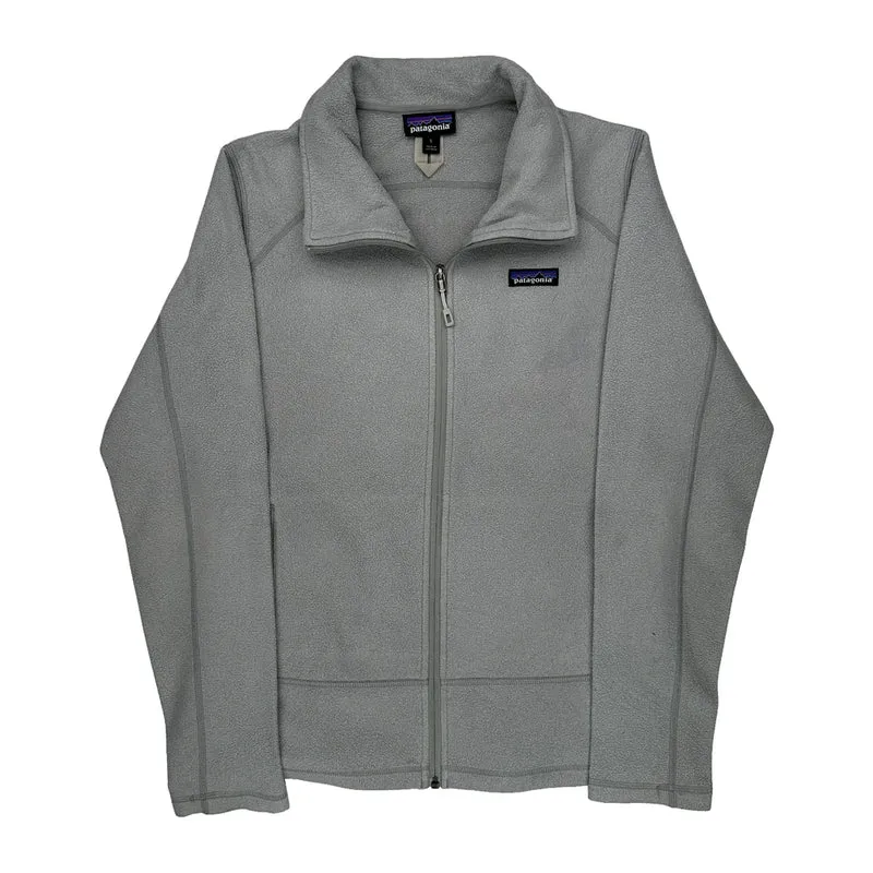 Patagonia Fleece Jacket - Large Gray Polyester