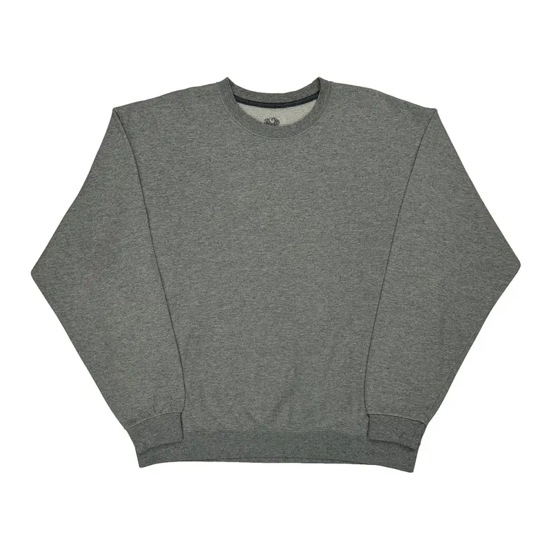 Blank Fruit Of The Loom Sweatshirt - XL Grey Cotton