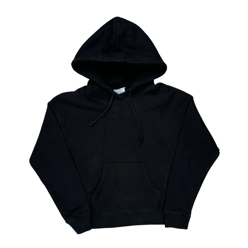 Reverse Weave Champion Hoodie - Small Black Cotton Blend