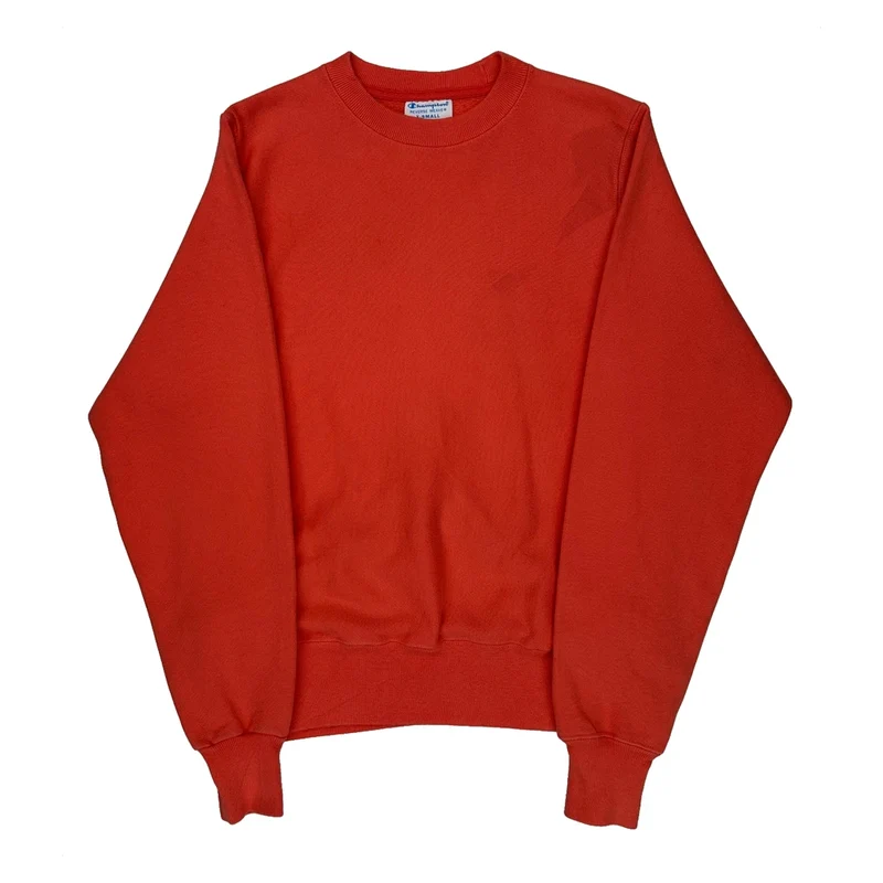 Reverse Weave Champion Sweatshirt - XS Red Cotton Blend