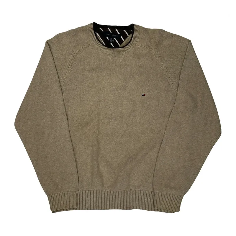 Tommy Hilfiger Sweater - Large Beige Cotton