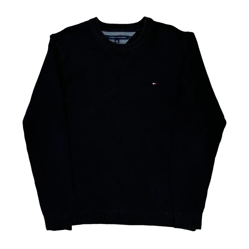 Tommy Hilfiger Sweater - XL Black Cotton