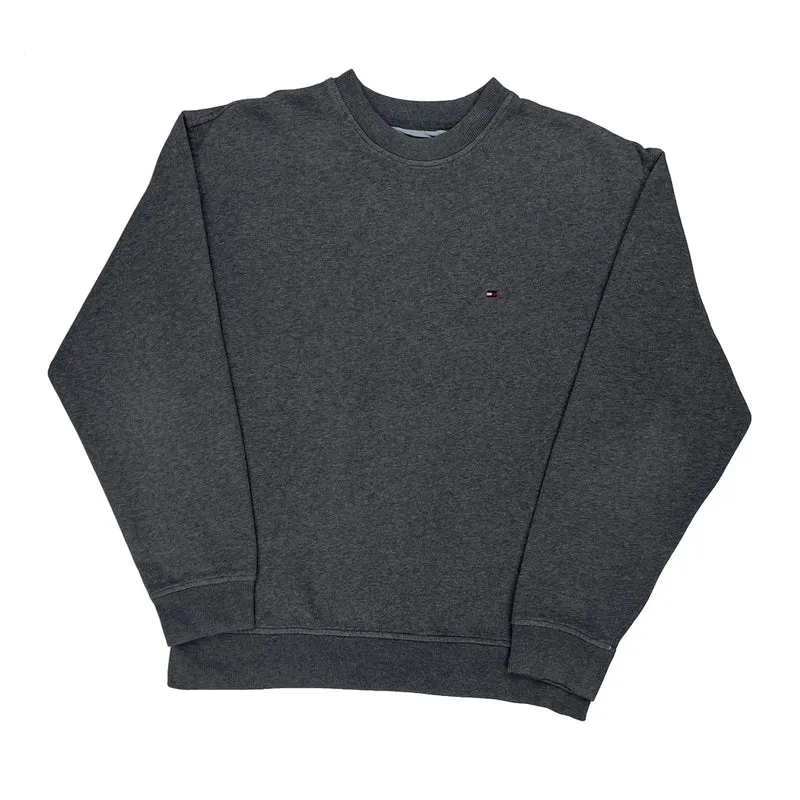 Tommy Hilfiger Sweatshirt - Medium Grey Cotton