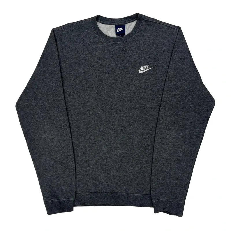 Nike Sweatshirt - Medium Grey Cotton