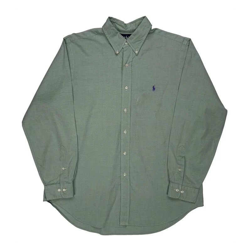 Ralph Lauren Shirt - XL Green Cotton