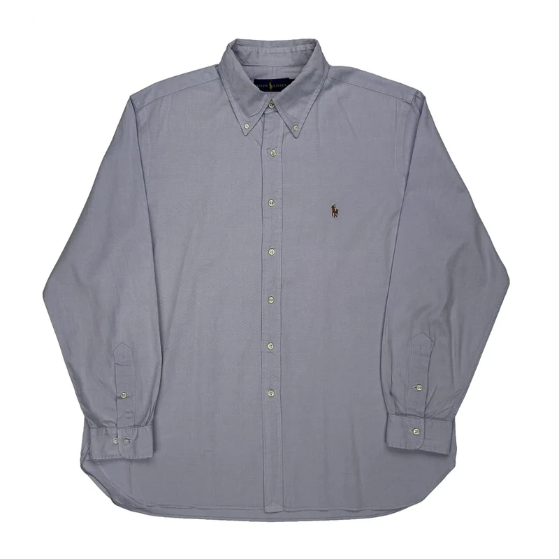 Ralph Lauren Shirt - XL Blue Cotton