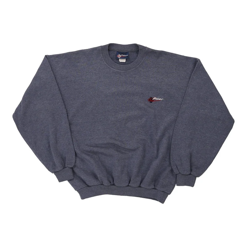 Pilar Sweatshirt - Large Blue Cotton