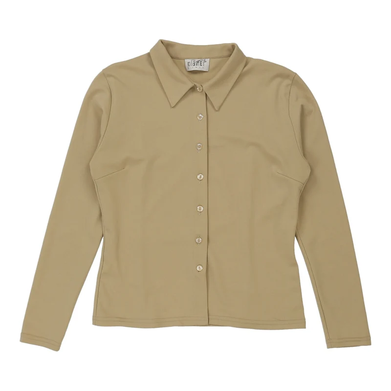 Planet Shirt - Medium Beige Polyester