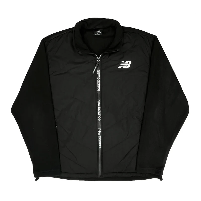 New Balance Fleece Jacket - XL Black Polyester