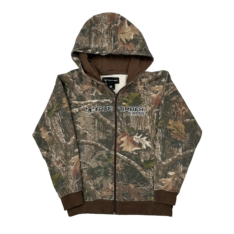 Realtree Camo Hoodie - Medium Camo Polyester