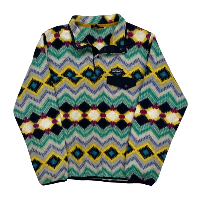 Patagonia Fleece - Small Multicoloured Polyester